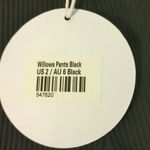 Princess Polly  ribbed willow pants black size 2 Photo 1