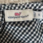 Vineyard Vines ‎ Off the Gingham Shoulder Top Size 0 Photo 2