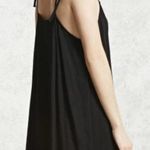 Forever 21 NWT Black Gauze Tie Strap Mini Dress Photo 3