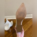 Marc Fisher Oshay Pointed Toe Bootie (Women) in Ivory Leather Photo 4