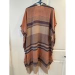 Anthropologie  Cozy Striped Kimono poncho Photo 5