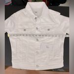NEW Edwin Optic White Evie Denim Jacket Size S Photo 7