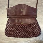 Big Buddha  Burgundy Weave Bag Photo 4
