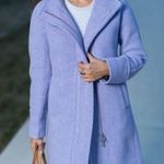 J.Crew ππ Cocoon Coat Italian Stadium-Cloth Wool Blend ~ French Purple 10 Photo 5