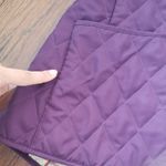 Burberry Purple Quilted Jacket Size Medium Photo 8