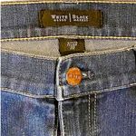 White House | Black Market Denim Blue Jeans Bottom Slits ~ Women's Size 10 Photo 3