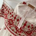 Free People loose white boho top Photo 1