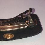 Vintage Black & Red Seed Bead Beaded Boho Bells Hair Clip Photo 4