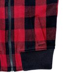 Madewell EUC  Buffalo Plaid Sherpa Lined Zip Front Vest Size XS Photo 3