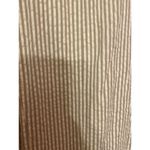 Sandro Striped Blazer Jacket Beige/white Size Medium 100% Cotton Photo 6