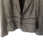 White House | Black Market Women's Size 14 Black White Career Blazer Jacket Photo 2