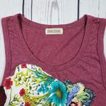 Valija Gitana Cropped Tank Top Standard Size Sleeveless Embroidered Floral Photo 3