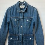 Acne Studios  Gwen Blue Paw Denim Jacket Size: 38 Photo 1