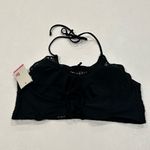 SO Black Crochet High Neck Bikini Top | NWT | Size XXL Photo 1