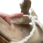 Mudd Y2k Women's Size 9.5 M Cream Bow Coquette Boho 3.5 Wedge Sandals Photo 7