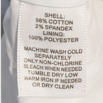 White House | Black Market WHBM Blue Black White Colorblock Bold Diagonal Stripe Mini Skirt ~ Womens Size 8 Photo 6