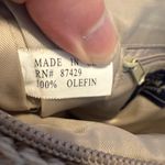 Sonoma Vintage  Olefin Woven Small Bag Purse Taupe Single Strap Photo 4