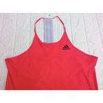 Adidas  Climalite Women's Tank Top Red/ White Black Size Large EUC Photo 6