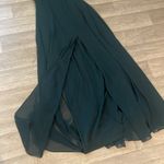 Lovely brand NWT size 4 regular split hem from Elegant green Evening Gown prom Photo 2