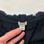 Roxy Black Linen Blend Wide Leg Lounge Pant XL Photo 3