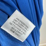 MISA Los Angeles  Leza Maxi Dress Ruched Draped Stretch Formal Deep V Blue XS NWT Photo 6