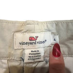 Vineyard Vines  Women's Everyday Khaki Bermuda Button Closure‎ Shorts Size 4 Photo 2