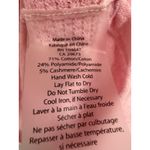 Kinross Cashmere Light Weight Cashmere Blend Baby Pink Sweater Size Small Photo 3