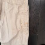 Vintage Blue Pilot Beige Cream Carpenter Carhartt Style Pants Sz. 32 Tan Photo 8