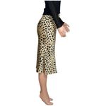 Realisation Par RÉALISATION PAR Naomi Silk Slip Skirt, Wild Things, Small Photo 6