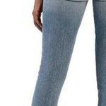 Kut From The Kloth Blue Skinny Jeans with Distressed Details Donna Size 6 Photo 1