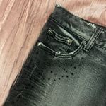 No Boundaries Vintage Black Denim Mini Skirt Photo 1