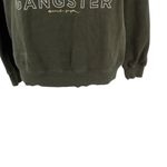 Spiritual Gangster Aura Graphic Oversized Sweatshirt Leaf Green Size Small Photo 5