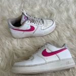 Nike  Air Force 1 Low '07‎ Women's Sneakers White Fire Pink Size 9 Photo 0
