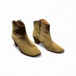 Isabel Marant  ETOILE Tan Suede Dicker Booties Photo 2
