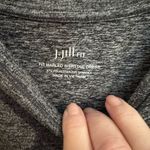 J. Jill Size XL Fit Marled Shirttail Dress Gray/Black Heather Gray Photo 11