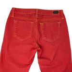 BLEULAB Reversable Orange & Red Denim Jeans Pants ~ Women's Size 27 Legging NWOT Photo 6