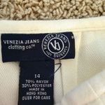 Vintage Venezia Jeans Clothing Co. Flannel Mini Skirt Size 14 Y2K Embroidered T9 Black Photo 4