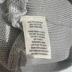 White House | Black Market NWT Silver Glam Dolman Sleeve Knit Sweater Size M Photo 5