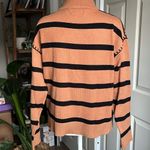 T Tahari  Mock Neck Striped Sweater | Bloomingdale's medium Photo 2