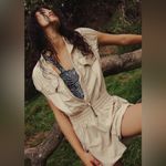 Free People #163 NWT  Grassroots Shortsie in Desert Sand Combo Photo 5