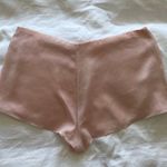 Kimchi Blue Silk Pink Shorts Photo 0