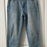 Lucky Brand High Rise Mom Blue Jeans Size 26 Photo 0