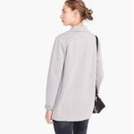 J.Crew  Sophie open-front Knit Sweater Blazer in Gray W2040 Sz M Photo 2