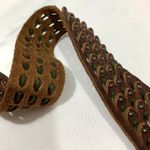 J.Crew EUC  3D Embellished Leather‎ Belt Photo 3