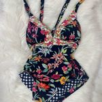 Tommy Bahama NWT Summer Floral Reversible Cross-Back One-Piece Swimsuit Photo 5