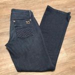 joe's jeans "Provocateur" Bootcut Boot Cut Jeans Size 25 Dark Blue Denim Quilted Photo 0