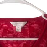 Charter Club  Intimates Size Medium Red Thermal Soft Night Sleep Shirt Gown Dress Photo 4