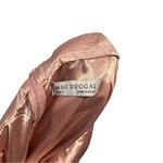 Mac Duggal Ieena High Low Ruffle Cutout Gown Rose Gold Iridescent 4 Photo 6