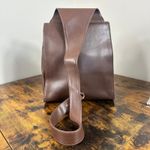 Chloé Vintage Chloe Brown Leather Sling Bag Backpack Authentic Photo 1