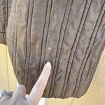 Vintage Ben Thylan Furs Brown Fur Trim Coat Size Medium? Open Front Mob Wife Photo 9